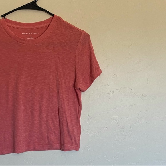 NWOT American Eagle Crew Neck Baby Tee - Picture 2 of 6